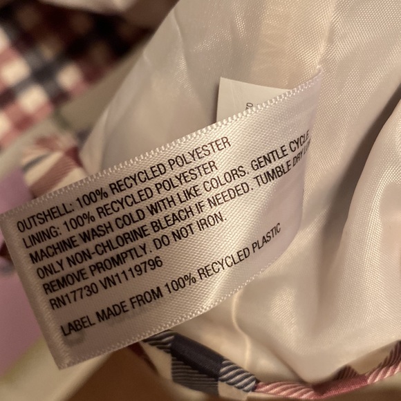 Brand New Ava & Viv Tan Plaid Raincoat… - Picture 5 of 8